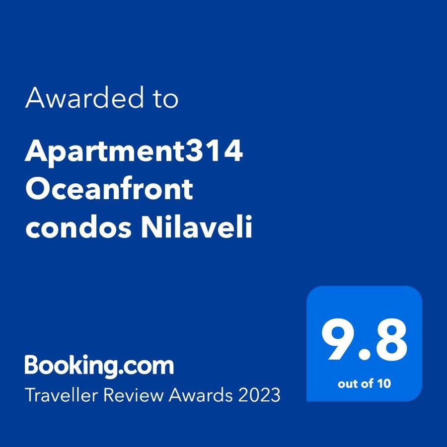 Apartment314 Oceanfront Condos Nilaveli Trincomalee Exteriör bild